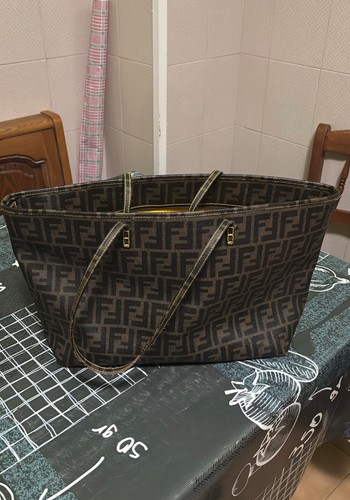Fendi zucca shopper tote - fendi,