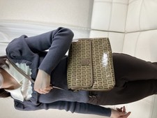 Borsa a tracolla FENDI Zucca