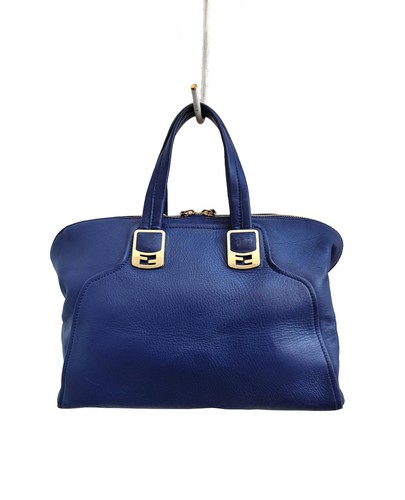 Fendi chamaleon blue - chamaleon, leather