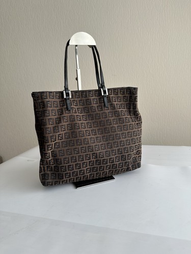 Borsa fendi monogram tote - fendi, ff-monogram