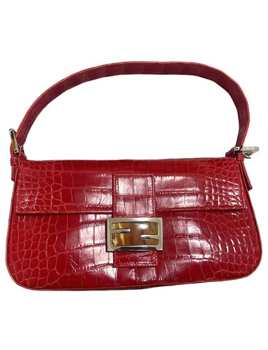 Super rara borsa fendi - rara*, croco