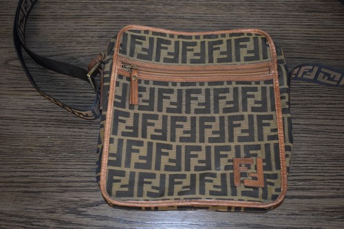 Borsa messenger fendi zucca - messenger,